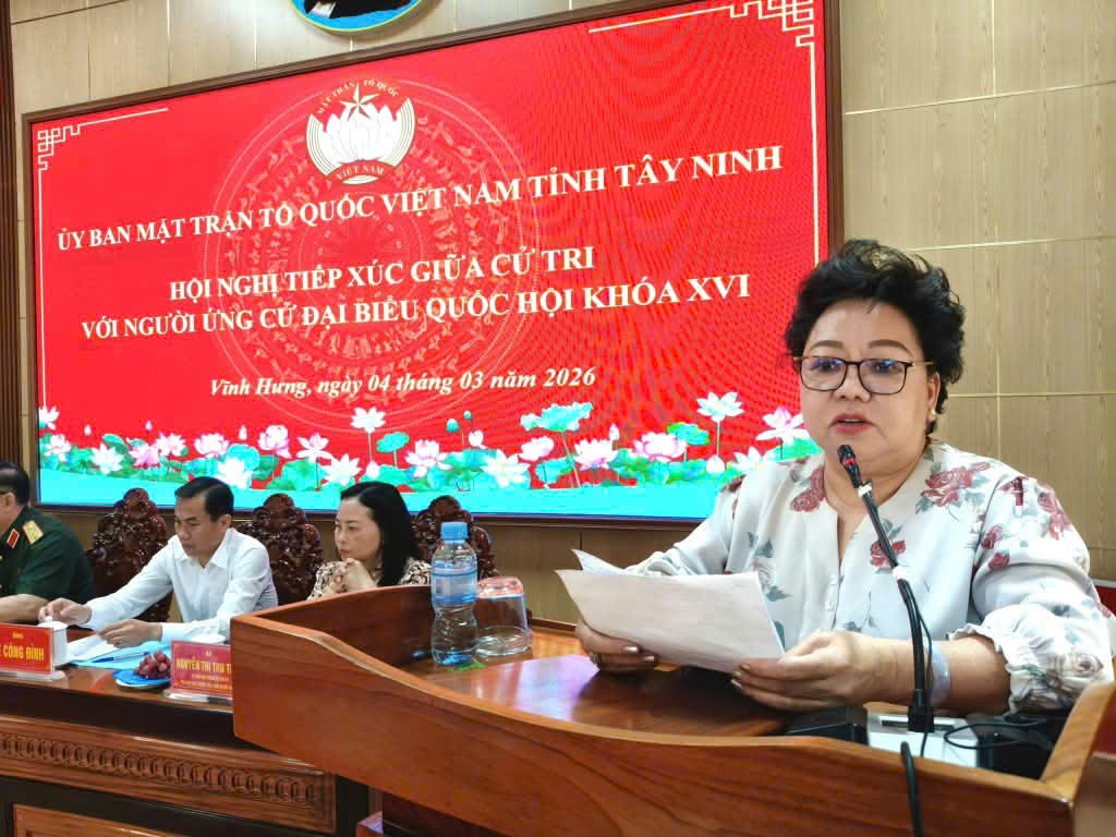 Chị Phạm Thị Ngọc Hà, Phó Chủ tịch CLB Nông nghiệp công nghệ cao Doanh nhân trẻ Việt Nam, Chủ tịch Hội đồng thành viên kiêm Tổng Giám đốc Công ty TNHH San Hà ứng cử đại biểu Quốc hội khóa XV