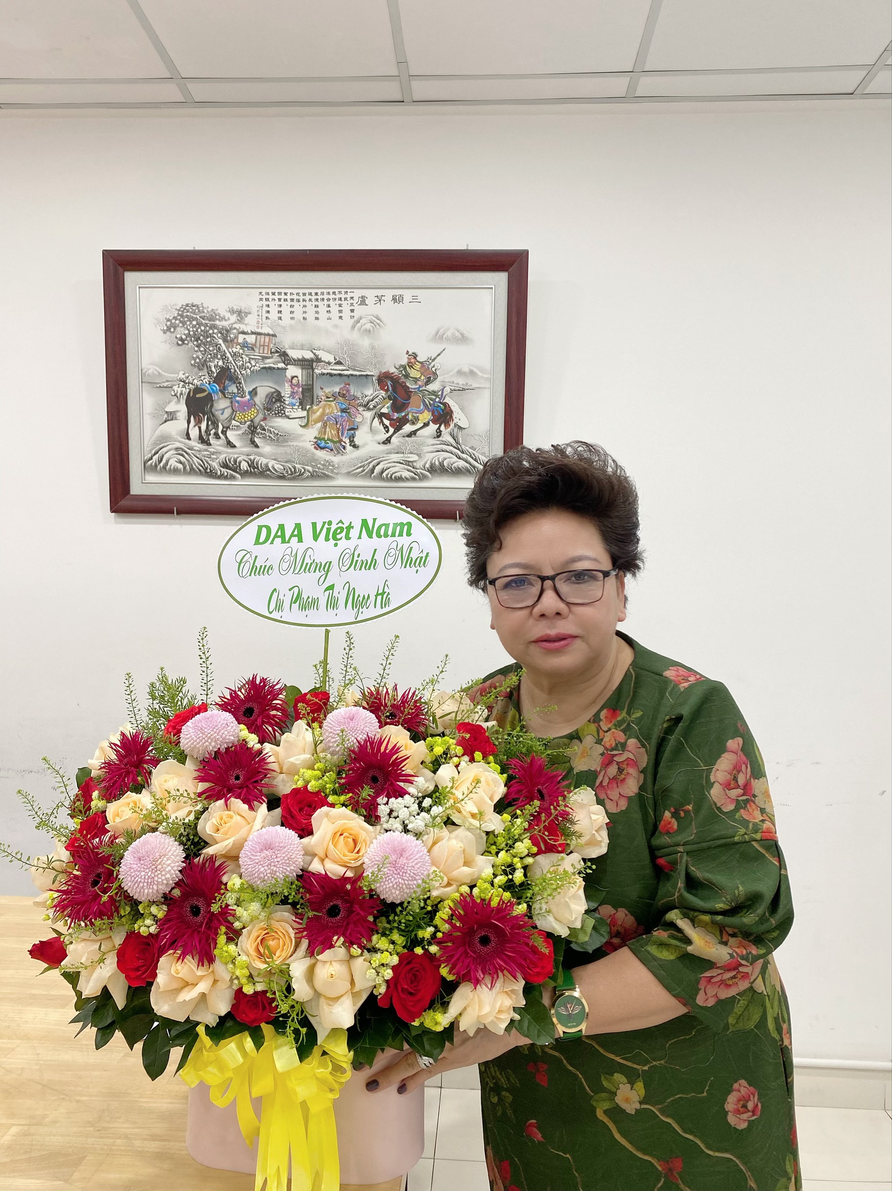 chúc mừng sinh nhật Chị Phạm Thị Ngọc Hà,Phó Chủ tịch DAA Việt Nam