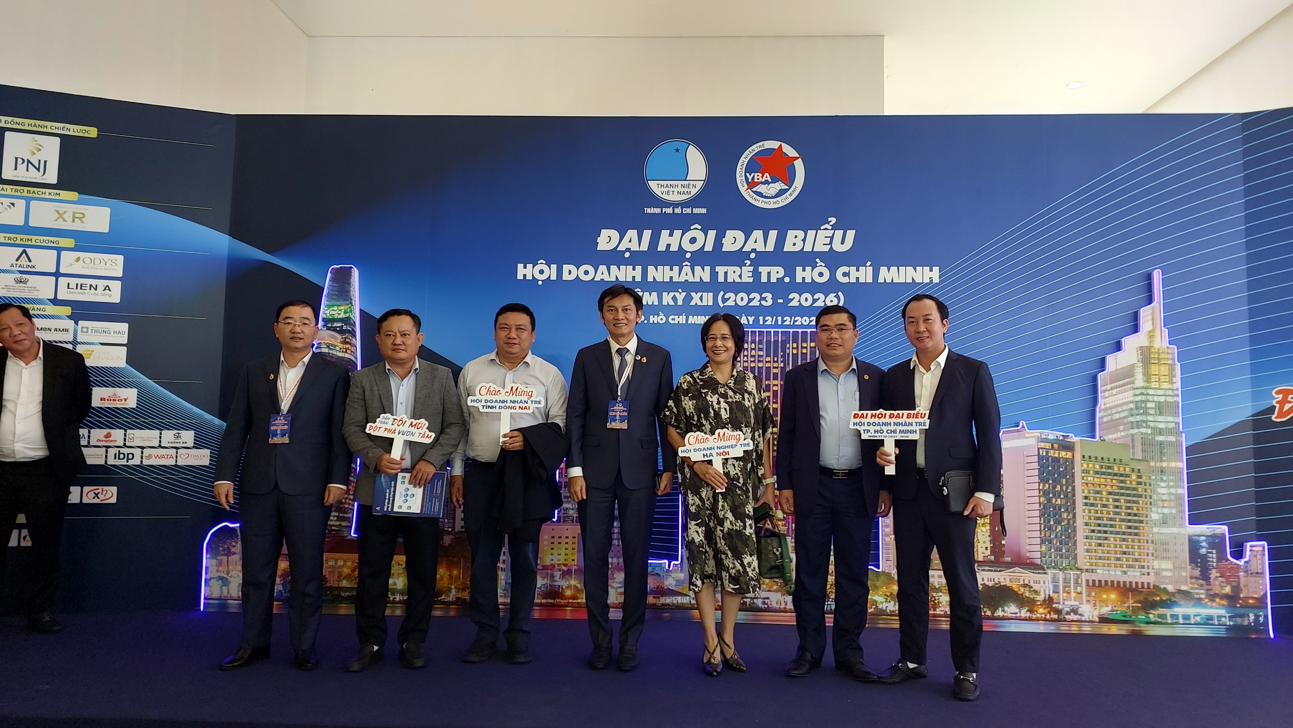 DAA Việt Nam dự và chúc mừng Đại hội Doanh nhân trẻ thành phố Hồ Chí Minh nhiệm kỳ 2023 - 2026