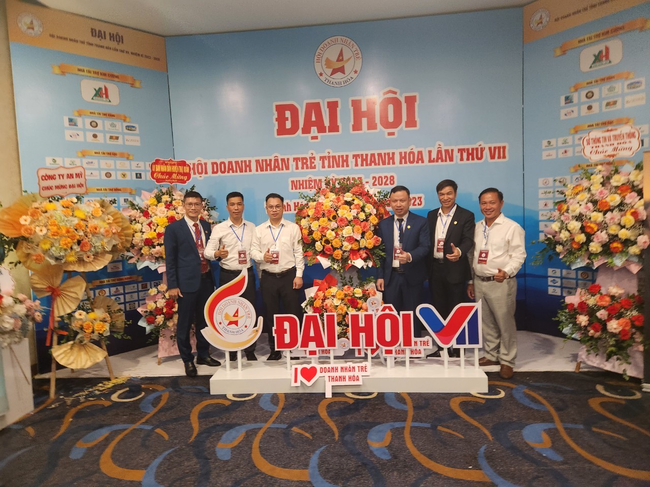 DAA Việt Nam dự và chúc mừng Đại hội Doanh nhân trẻ tỉnh Thanh Hóa nhiệm kỳ 2023 - 2028
