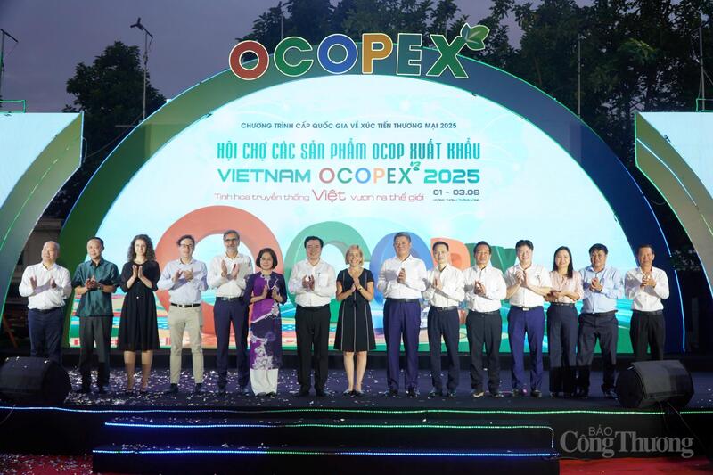 Khai mạc Hội chợ các sản phẩm OCOP xuất khẩu - VIETNAM OCOPEX 2025