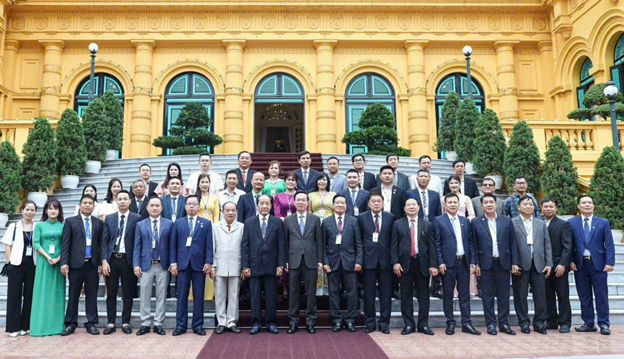 Lãnh đạo DAA Việt Nam tham dự buổi gặp mặt Chủ tịch nước nhân dịp kỷ niệm 10 năm thành lập Tổng hội Nông nghiệp và Phát triển Nông thôn Việt Nam