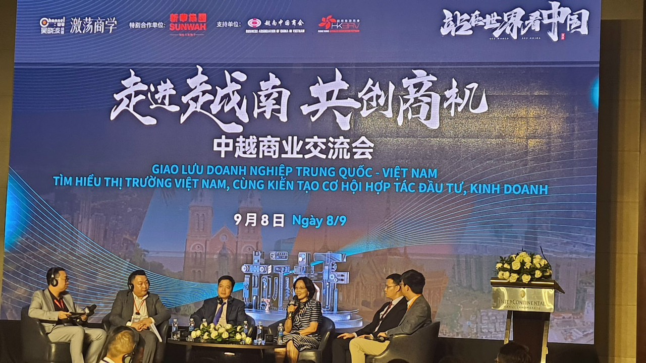 Hội thảo kết nối hợp tác giữa các doanh nghiệp hàng đầu Trung Quốc và Việt Nam 