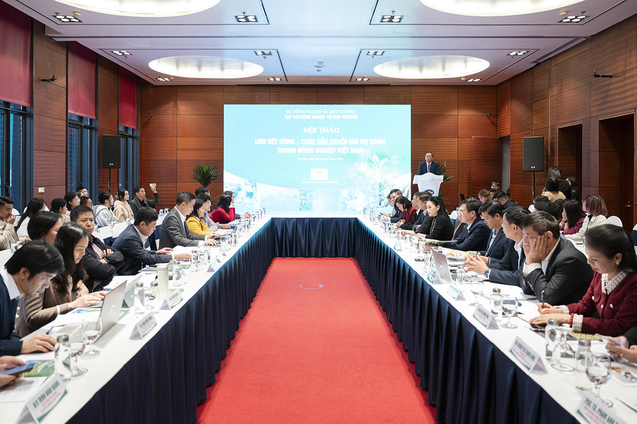 Liên kết vùng - Thúc đẩy chuỗi giá trị xanh trong nông nghiệp Việt Nam