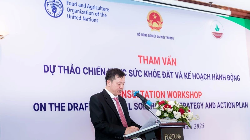 Sớm ban hành tiêu chuẩn Việt Nam về xây dựng dữ liệu đất nông nghiệp cấp quốc gia